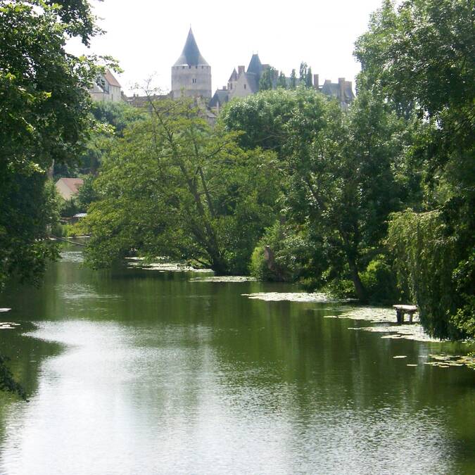 Balade en canoëkayak sur le Loir à Châteaudun
